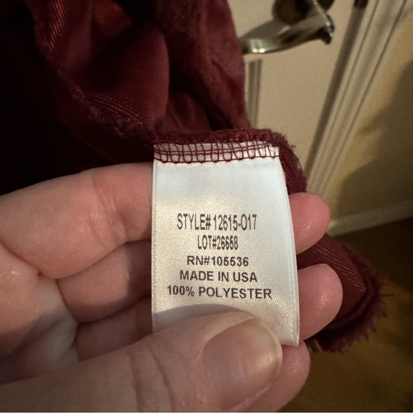 Slinky Brand faux mink fur long vest, size 1X - Picture 5 of 6